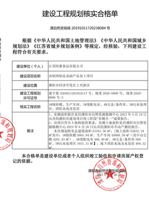 江蘇阿惠食品 匠心規劃，打造高標準鹵制肉制品及副產品加工項目